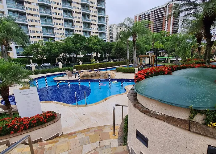 Barra Premium-Flat 1203-3 Piscina, Academia, Praia até 4 hóspedes Rio de Janeiro